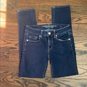 American Eagle Dark Wash Skinny Jeans